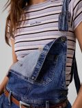 T-shirt manica corta Guess Jeans - azzurro rosa - 1
