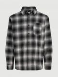 Camicia manica lunga flanella Jack & Jones - asfalto - 0