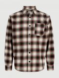 Camicia manica lunga flanella Jack & Jones - marrone - 0