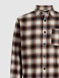 Camicia manica lunga flanella Jack & Jones - marrone - 1