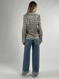Camicia manica lunga Iblues - beige azzurro - 5