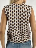 Pullover senza maniche Iblues - bianco azzurro - 4