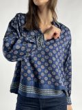 Camicia manica lunga Iblues - blu giallo - 3