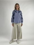 Camicia manica lunga Iblues - blu bianco - 3