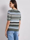 T-shirt manica corta Street One - verde - 4