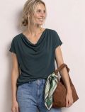 T-shirt manica corta Street One - verde scuro - 0