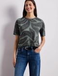 T-shirt manica corta Street One - verde scuro - 0