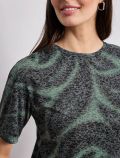 T-shirt manica corta Street One - verde scuro - 1