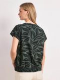 Camicia manica corta Street One - verde scuro - 4