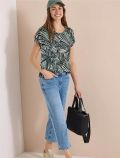 T-shirt manica corta Cecil - verde scuro - 2
