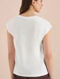 T-shirt manica corta Cecil - bianco - 4