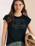 T-shirt manica corta Cecil - green - 0
