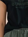 T-shirt manica corta Cecil - green - 3