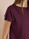 T-shirt manica corta Cecil - bordeaux - 1