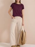 T-shirt manica corta Cecil - bordeaux - 2