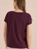 T-shirt manica corta Cecil - bordeaux - 3