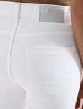 Jeans capri aderente elasticizzato. c... - bianco - 3