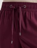 Pantalone a palazzoita elasticizzata ... - bordeaux - 1