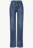 Pantalone jeans Street One - blu medio - 5