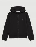 Maglia in felpa aperta Calvin Klein - black - 2