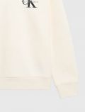 Maglia in felpa cappuccio Calvin Klein - tofu - 2