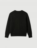 Pullover manica lunga Calvin Klein - black - 2