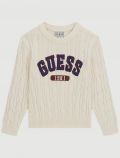 Pullover manica lunga Guess - panna - 0