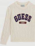 Pullover manica lunga Guess - panna - 1