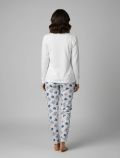 Pigiama lungo Cartoni - bianco - 2