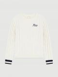 Pullover manica lunga Guess - crema - 0