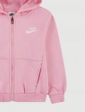 Felpa sportiva aperta Nike - rosa - 2