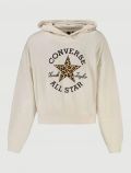 Felpa sportiva Converse - panna - 0