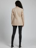Giacca ecopelle Susy Mix - beige - 3