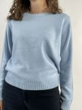 Pullover manica lunga Griffai - celeste - 1