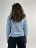 Pullover manica lunga Griffai - celeste - 4