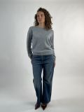 Pullover manica lunga Griffai - perla - 2