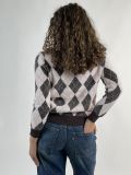 Pullover manica lunga Griffai - moro rosa - 3