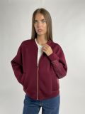 Maglia in felpa zip cappuccio Freedom By Pennyblack - bordeaux - 5
