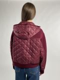 Maglia in felpa zip cappuccio Freedom By Pennyblack - bordeaux - 6