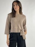 Pullover manica lunga Pennyblack - nocciola - 0
