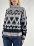 Pullover manica lunga Pennyblack - grigio - 1