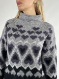 Pullover manica lunga Pennyblack - grigio - 2