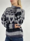 Pullover manica lunga Pennyblack - grigio - 4