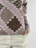 Pullover manica lunga Pennyblack - rosa marrone - 3