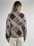 Pullover manica lunga Pennyblack - rosa marrone - 4