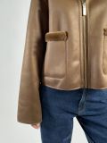 Giaccone montone Pennyblack - tabacco - 3