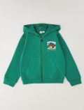 Maglia in felpa aperta I Do - verde - 0