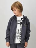 Maglia in felpa aperta I Do - grigio - 3