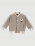 Maglia in felpa aperta Chicco - beige - 0