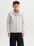 Maglia in felpa aperta Jack & Jones - grigio chiaro - 0